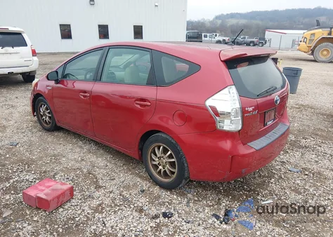 2012 Toyota Prius V Two из США, поврежденный, VIN JTDZN3EU2C3129608